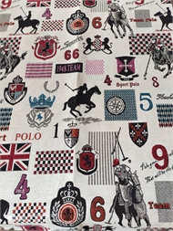 Жакардов плат 280 см десен Polo
